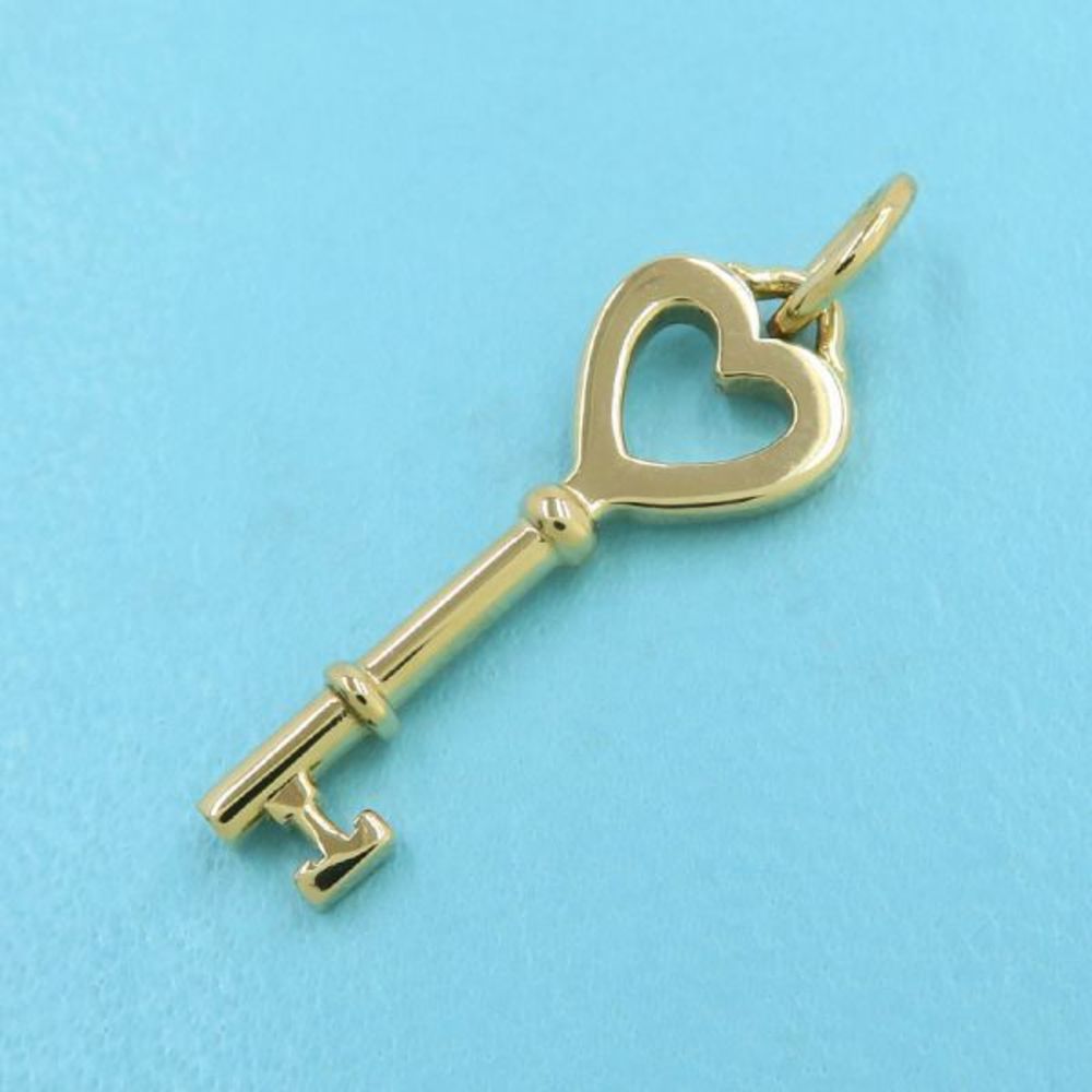 Tiffany Heart Key Charm
